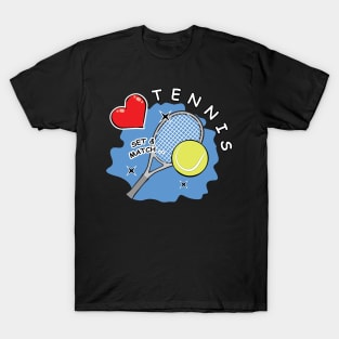 I Love Tennis T-Shirt